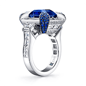 Ring with metal options