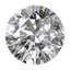 round Silver 1ct diamond
