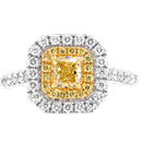 SIGNET BLUE TOPAZ BLUE TOPAZ 