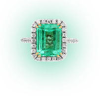 Emerald modern cut
