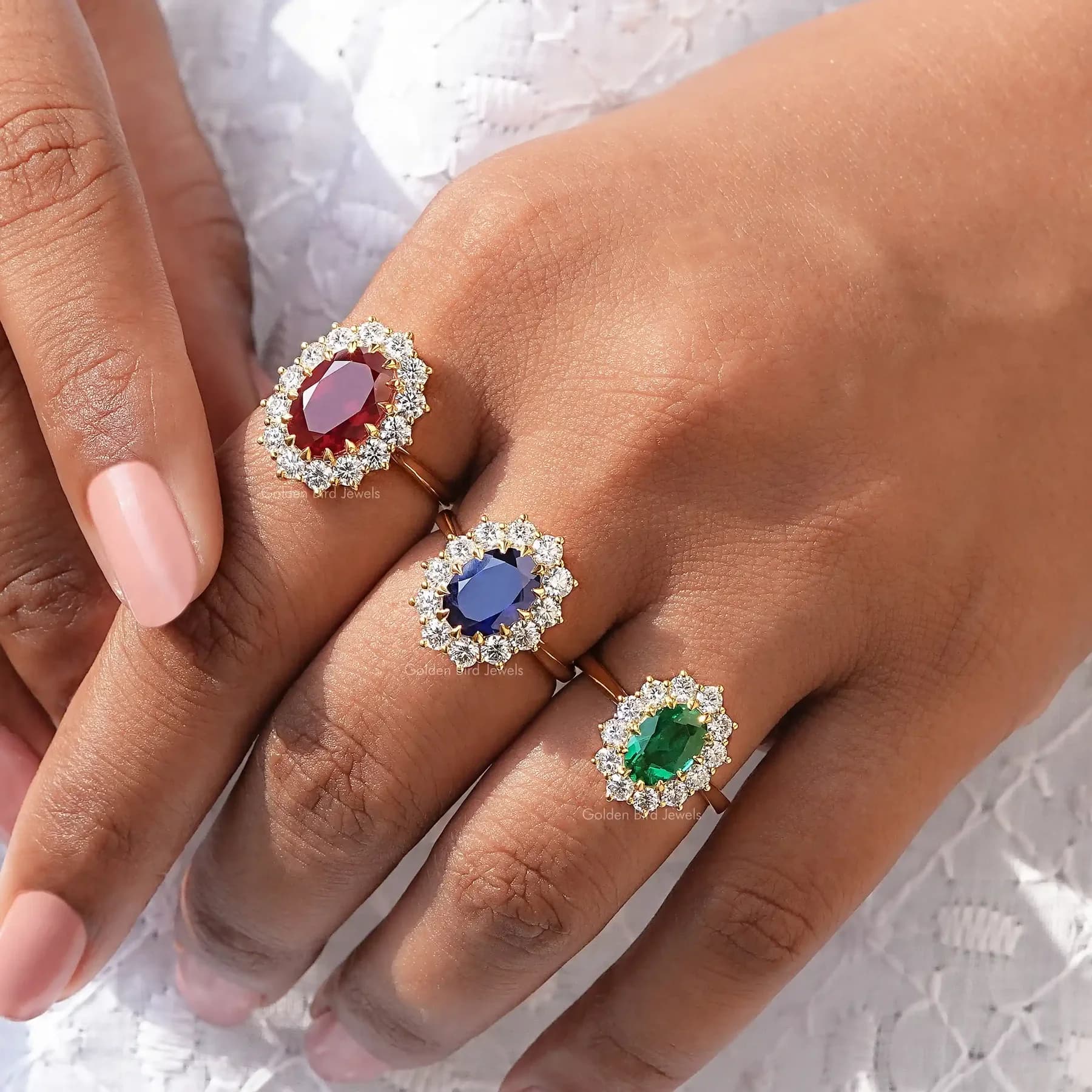 Ring with metal options